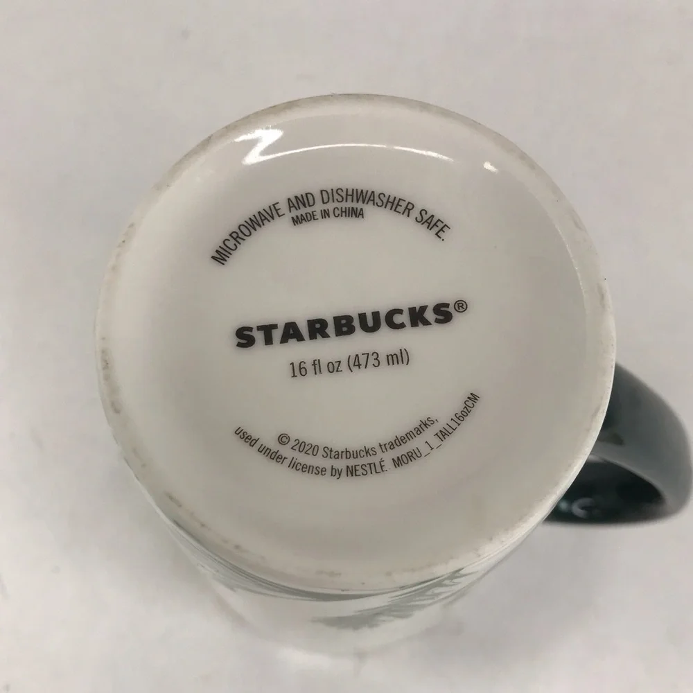 Starbucks Tall Coffee Tea Mug 16 Oz Tall Holiday Collection Twinkle Lights 2020